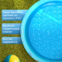 Бассейн надувной &laquo;На волне: Морской мир&raquo;, 146&times;25 см, с надувным дном