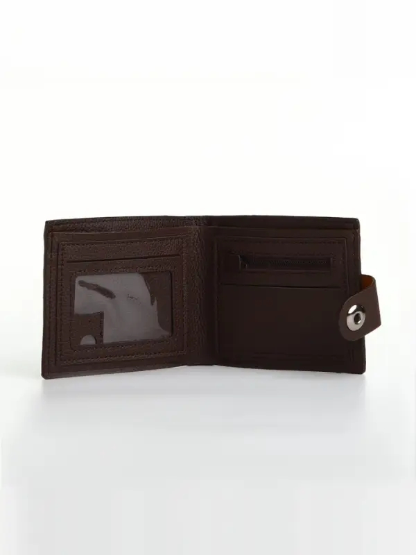 Портмоне мужское &laquo;Наджи&raquo;, на магните, отдел для карт, монет, коричневое