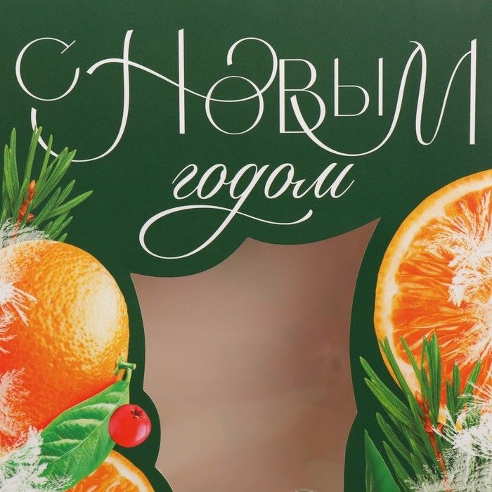 Коробка подарочная новогодняя складная «Зимние прянности», 15 х 7 х 22 см, Новый год Коробка подарочная новогодняя складная «Зимние прянности», 15 х 7 х 22 см, Новый год