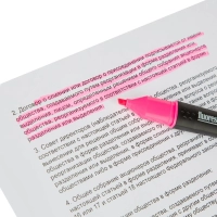 Маркер текстовыделитель M&G, ароматизированный, толщина линии 3мм, розовый