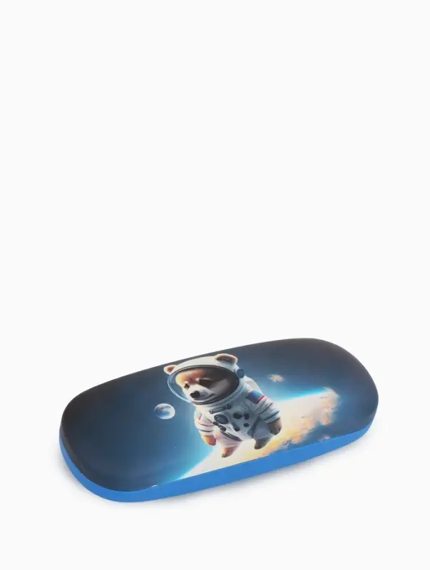 Футляр для очков Космос, 16*4*6 см, хлопушка, МИКС