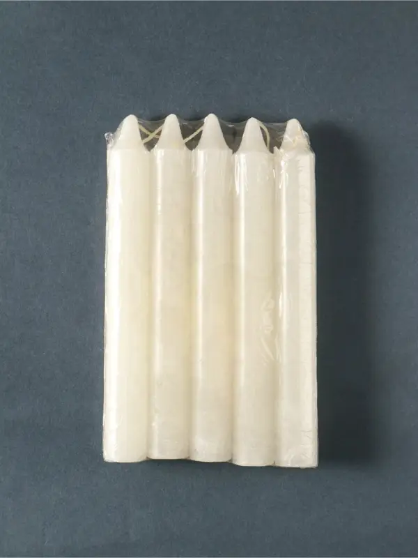 Набор свечей хозяйственных 5 шт., 50 г, 17 см, 7-8 ч