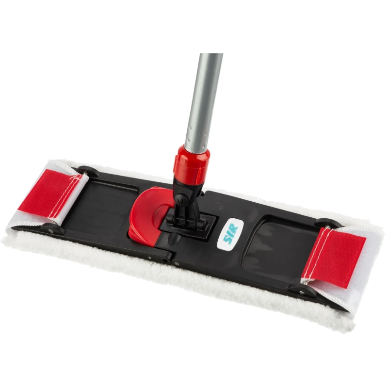 Швабра для пола SYR красная с плоским мопом 99465236K