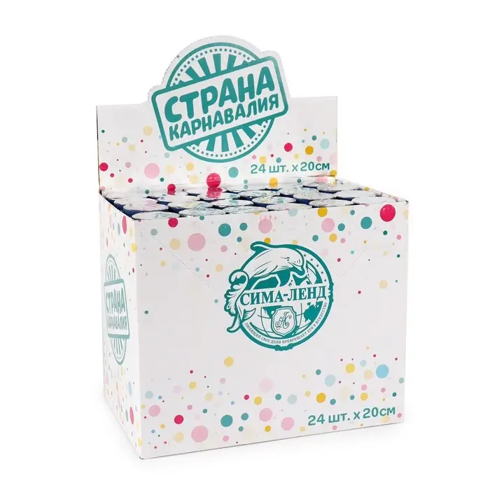 Хлопушка пневматическая &laquo;С днём рождения&raquo;, золотая, 20 см