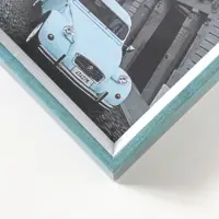 Фоторамка пластик 20х25 см "Данте" голубая лагуна 26х21х2,5 см