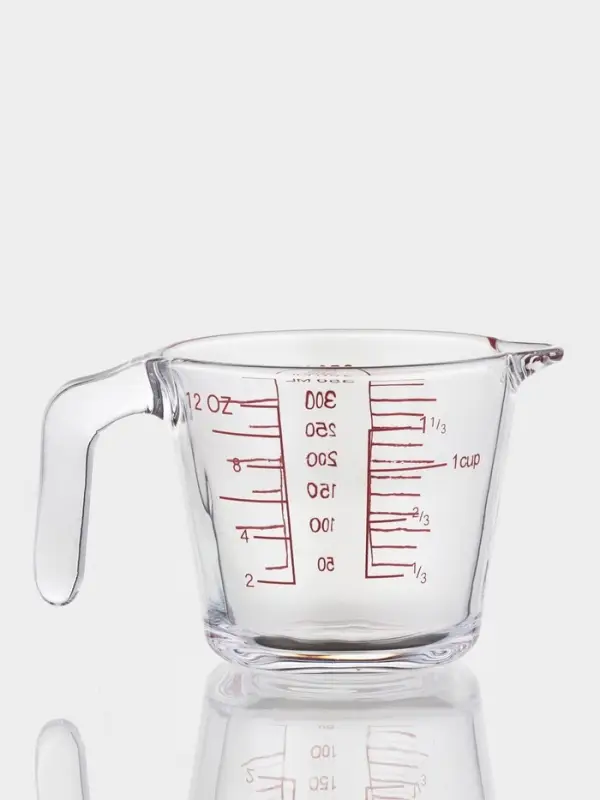Кувшин мерный из жаропрочного стекла  Кувшин мерный из жаропрочного стекла "Классика" 350 мл, 15х10,5х9 см