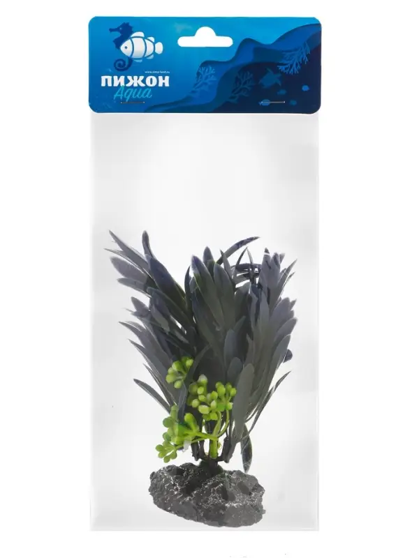 Растение искусственное аквариумное, 14.5&times;13&times;13 см