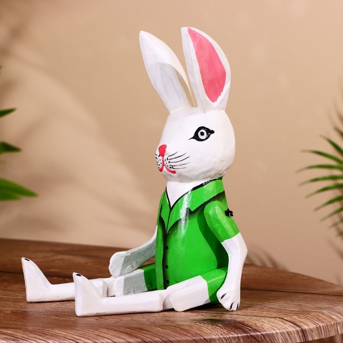 Сувенир Сувенир "Кролик" висячие лапки, дерево 30 см