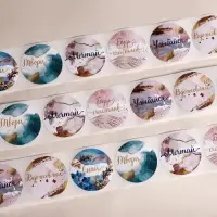 Наклейки для цветов и подарков &laquo;Мечтай, твори, сияй&raquo;, 4.4&times;4.4 см, 252 шт.