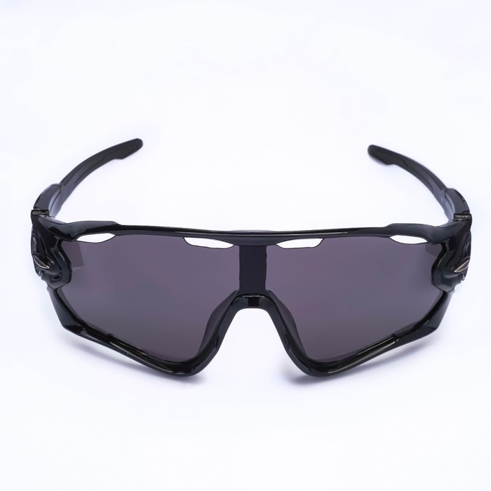 Очки солнечные мужские спортивные Очки солнечные мужские спортивные "Мастер К", uv 400, ширина 15 см, дужка 13.5 см, линза 8 х 5.1 см,