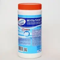 Дезинфицирующее средство &laquo;Мультиэкт 5 в 1&raquo;, для воды в бассейне, комплексный препарат, таблетки 200 г, 1 кг