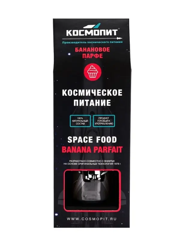 Космическое питание &laquo;Банановое парфе&raquo;, в тюбике, 115 г
