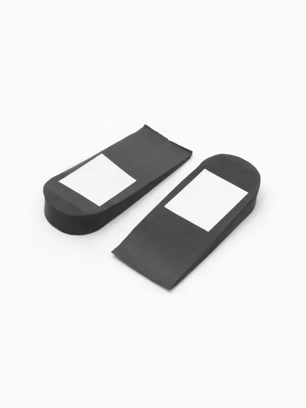 Подпяточники - платформа для обуви, 12&times;6 см, пара, чёрные