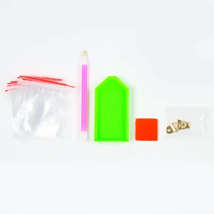 Алмазная мозаика с полным заполнением на холсте &laquo;Бабочки&raquo;, 30&times;40 см