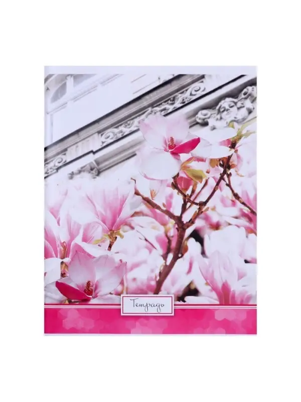 Тетрадь 48 листов в клетку, Calligrata &laquo;Яркие цветы&raquo;, МИКС