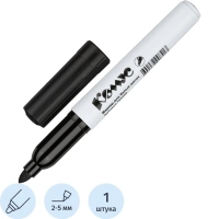 Маркер для белых досок КОМУС BY2304 черный 2-5мм