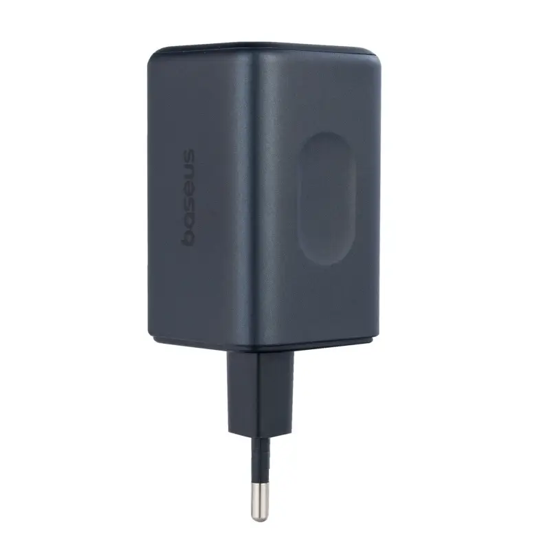 Переходник сетевого зарядного устройства на USB + 2 Type-C 100W E0121400 Baseus черный