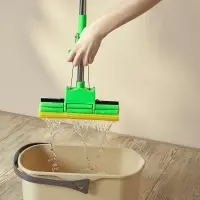 VETTA Швабра ПВА съемная ручка 110см, двойной ряд роликов, арт. Z230PDF A