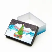 Набор подарочных новогодних коробок 3 в 1 Merry christmas, 23&times;16&times;9.5 - 19&times;12&times;6.5 см