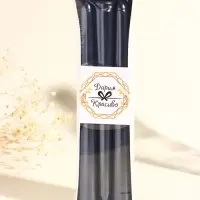 Набор свечей античных, 1.9&times;20 см, 6 шт., чёрный металлик
