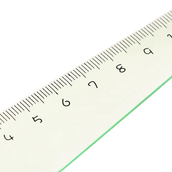 Линейка пластиковая 12 см Линейка пластиковая 12 см "Морковка"