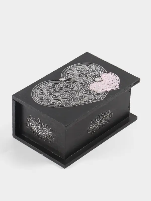 Шкатулка &laquo;Сердца&raquo;, 18&times;12&times;8 см, МДФ