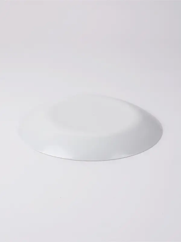 Тарелка обеденная WhiteOpal, d=22.6 см, стеклокерамика, белая