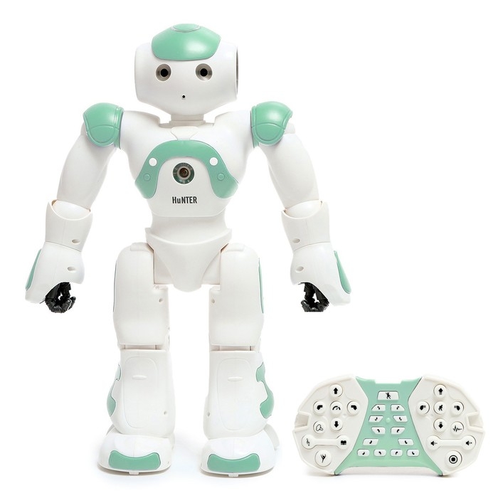 Робот радиоуправляемый «Хантер», дым, свет, звук, с аккумулятором, цвета МИКС