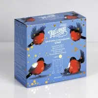 Гирлянда &laquo;Бахрома&raquo; 2.4&times;0.9 м с насадками &laquo;Ёлки&raquo;, IP20, прозрачная нить, 138 LED, свечение тёплое белое, 8 режимов, 220 В