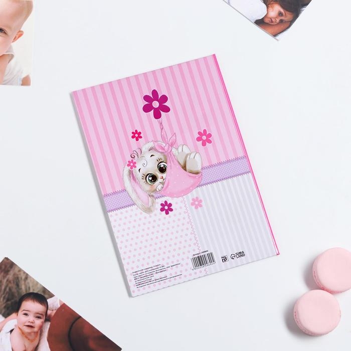 Папка для свидетельства о рождении малышки «Зайка», А5 Папка для свидетельства о рождении малышки «Зайка», А5