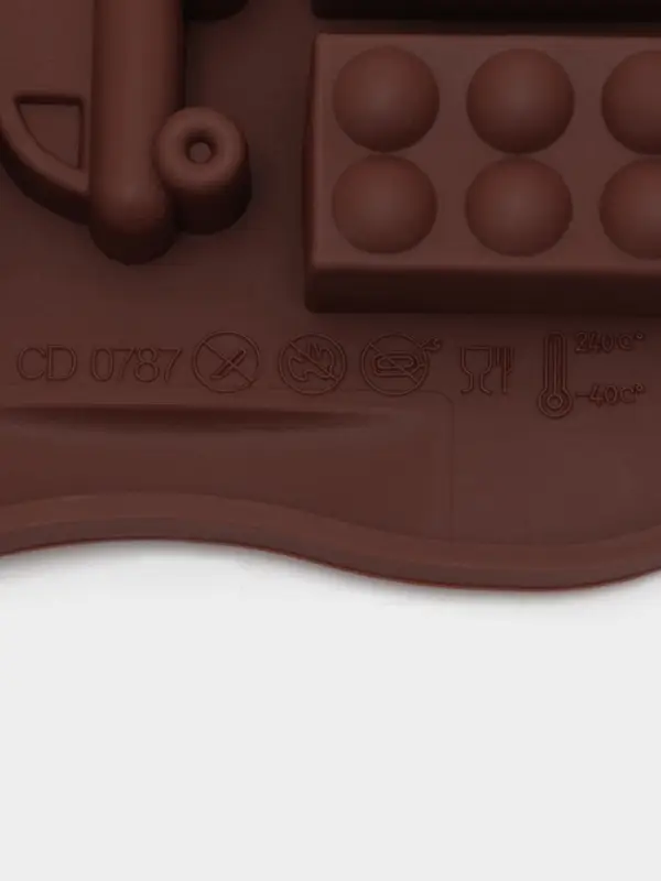 Форма для конфет и шоколада Доляна &laquo;Детские игрушки&raquo;, силикон, 21&times;11 см, 15 ячеек (3.5&times;2 см), МИКС