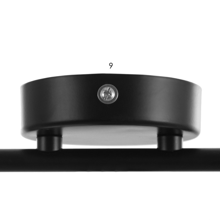 Люстра Люстра "Моки" 2хЕ14 40Вт черный 40х19 см