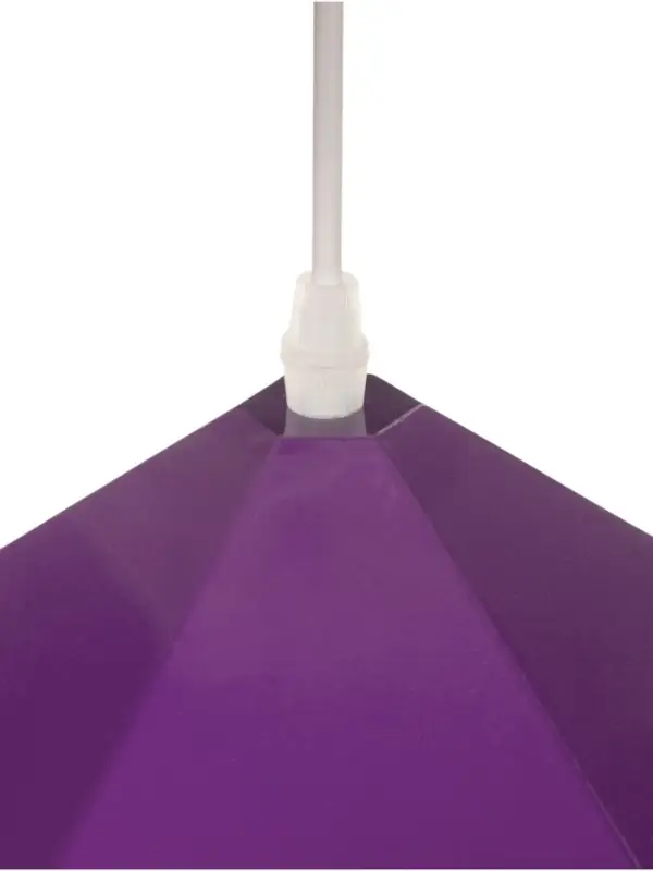 Светильник Edward, 1&times;40 Вт, Е27, 38&times;38&times;25 см, фиолетовый