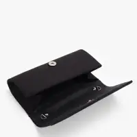 Сумка женская на магните, цвет чёрный