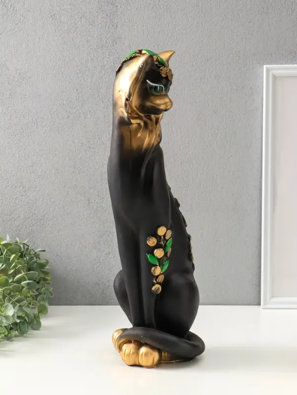 Копилка для денег &laquo;Кошка Маркиза с деньгами&raquo;, гипс, 48&times;18&times;15 см