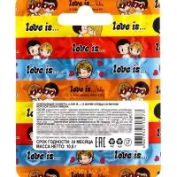 Освежающие конфеты Love is, со вкусом морской соли и лимона блистере, 10.8 г