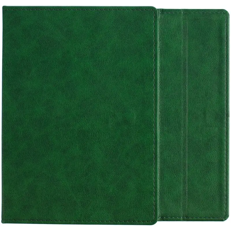 Ежедневник Flap на заказ, недатированный, зеленый Ежедневник Flap на заказ, недатированный, зеленый