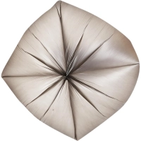 Мешки для мусора ПНД 30л 10мкм 25шт/уп чрн с оттен метал 50х60см_Green Pack