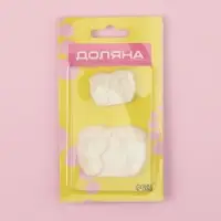 Печати для теста и мастики Доляна &laquo;Детские ножки&raquo;, набор 2 шт., пластик, молочные