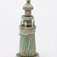 Сувенир интерьерный &laquo;Маяк на пляже&raquo; 7.3&times;7.3&times;19 см