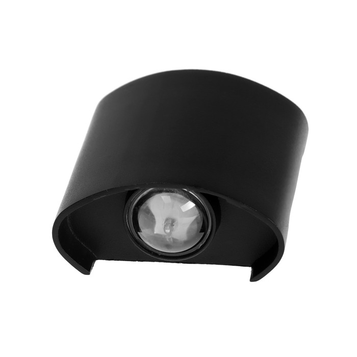 Светильник фасадный «Полусфера», FSD-007, 2Вт, 3000К, 1 луч, IP65, 220В, металл, черный Светильник фасадный «Полусфера», FSD-007, 2Вт, 3000К, 1 луч, IP65, 220В, металл, черный