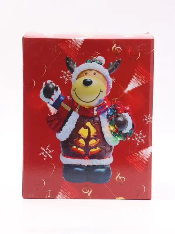 Фигура светодиодная &laquo;Дед Мороз&raquo; 22&times;17&times;12 см, муз, USB, AAx3 (не в комплекте), МУЛЬТИ
