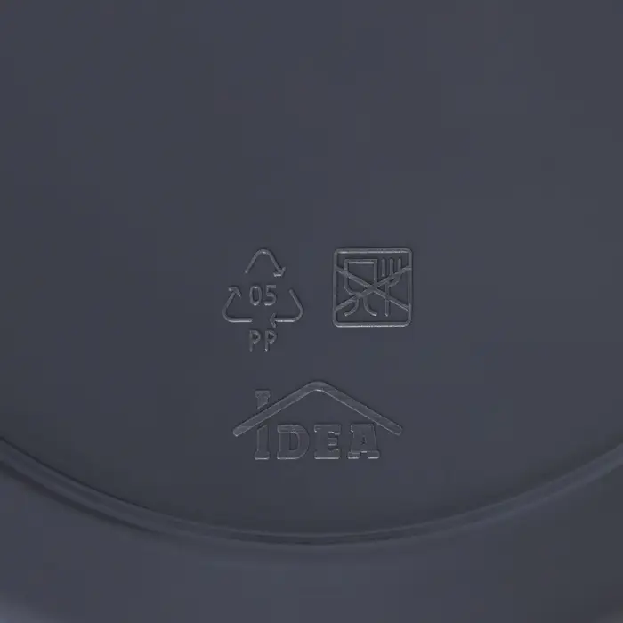 Кашпо для цветов на ножках &laquo;Флориан&raquo;, 12 л (11 л), d=35 см, h=25.5 см, со вставкой, цвет графитовый