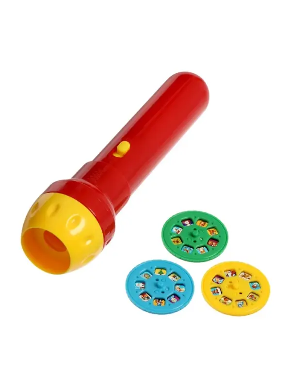 ZABIAKA Игровой набор с проектором "Новогодний проектор" свет, 3 сказки