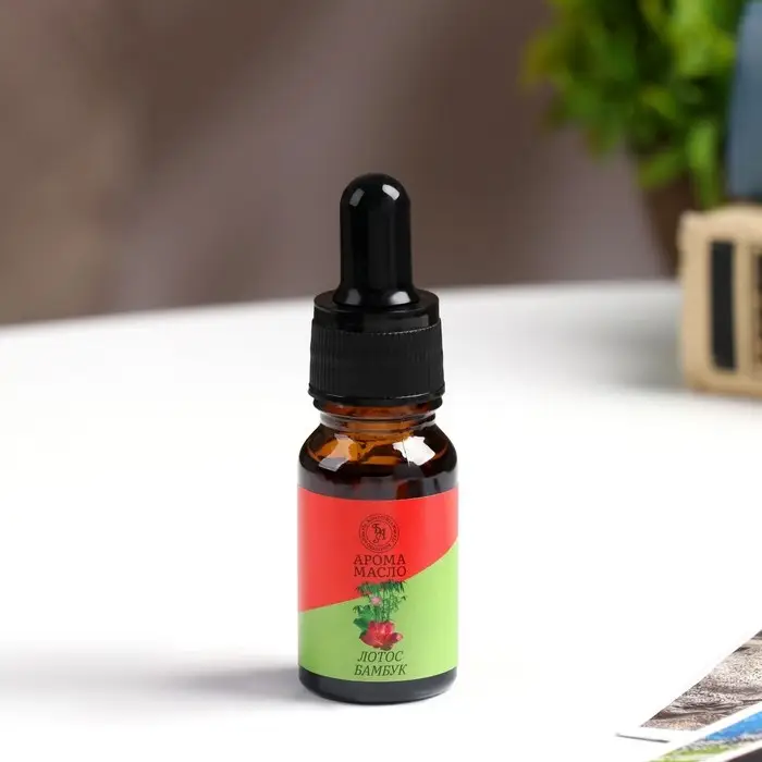 Эфирное масло "Лотос и бамбук", с удобным дозатором, 10 мл