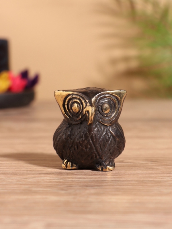 Сувенир бронза Сувенир бронза "Сова" 4х4х5 см