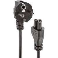 Кабель (питания)ноут 3-pin(угл. Евровилка) 3Gx0.5mm2 1.8м iOpen ACE022-1.8M