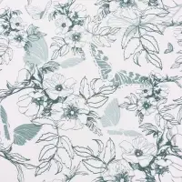 Пленка для цветов, &laquo;Романтичные моменты&raquo;, сине-серый, 57&times;57 см