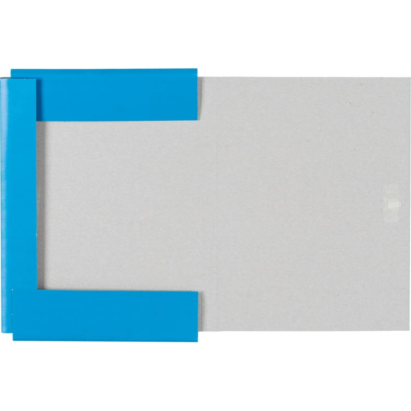 Папка с завязками 300г/м2 мелов, синяя