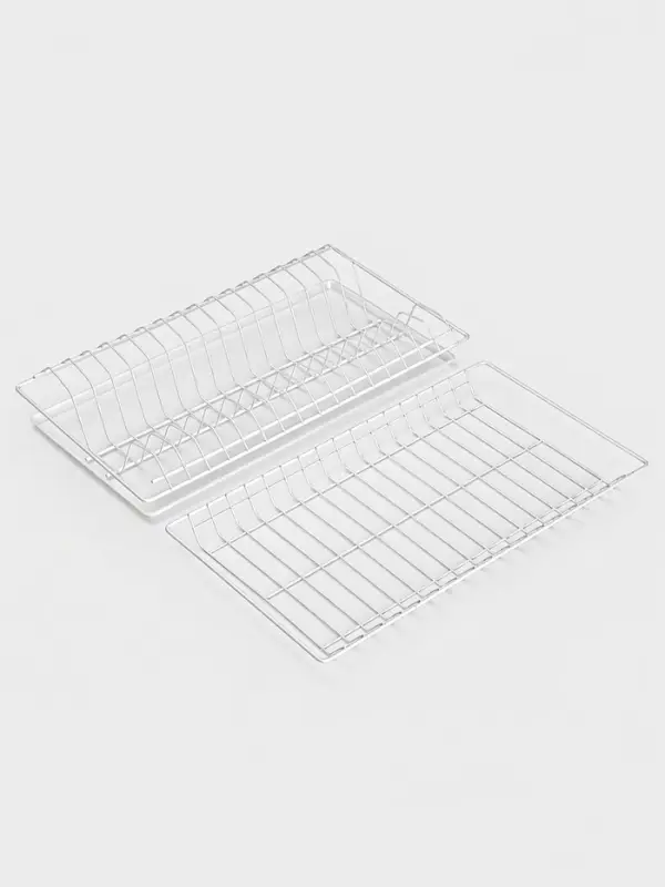 Сушилка для посуды с поддоном для шкафа 50 см, 46.5&times;25.6 см, белая